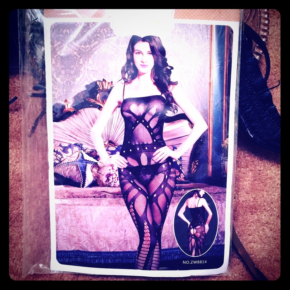 Sexy Fishnet Sleepwear Lingerie Body Stocking